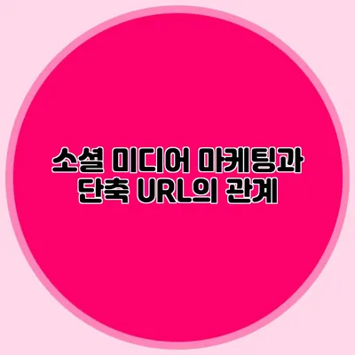소셜 미디어 마케팅과 단축 URL의 관계